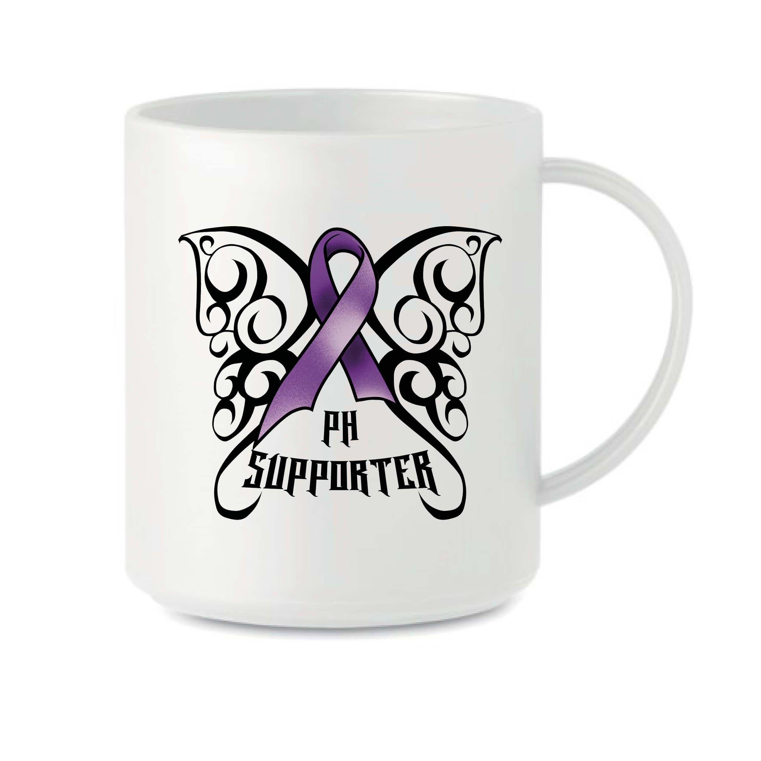 PH Supporter (butterfly) - black - Image 2