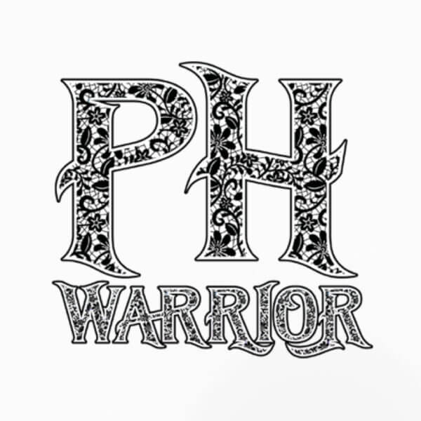PH WARRIOR (black and white lace)